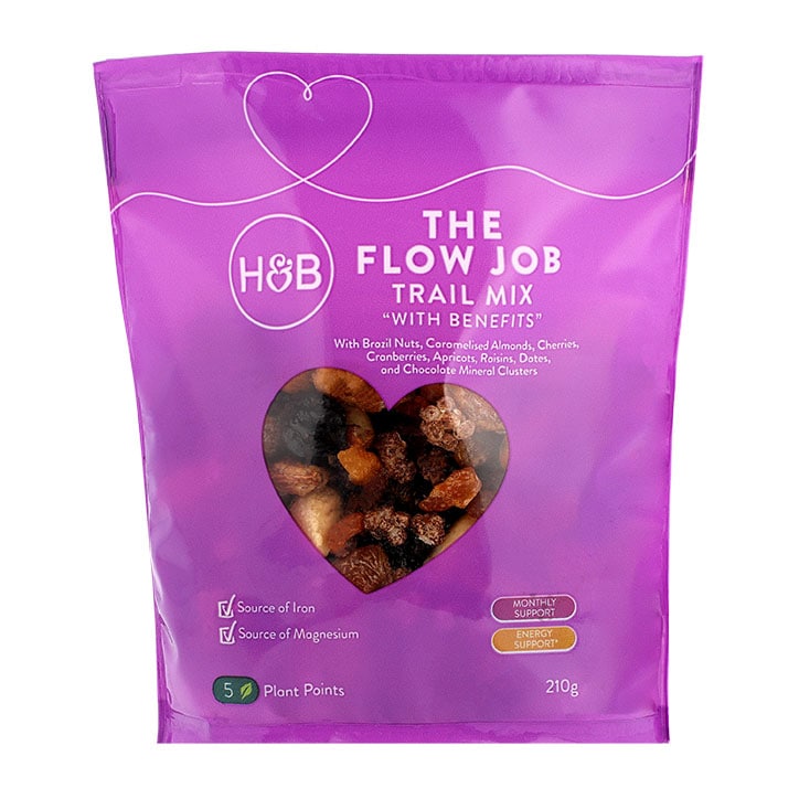 Holland & Barrett The Flow Job Trail Mix with Benefits 210g